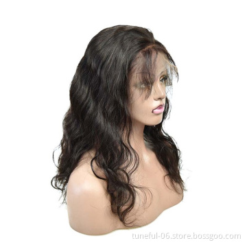 360 Lace Frontal Wig Brazilian Body Wave Virgin Hair Pre Plucked Lace Front Human Hair Wigs For Black Women Fast Drop Shipping